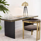 Matstol Clubhouse, savona grå sammet, Eichholtz-113444 Matstol Clubhouse, savona grå sammet, Eichholtz-113444