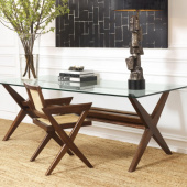 Matstol Augustin, brun, Eichholtz- 113673 Matstol Augustin, brun, Eichholtz- 113673