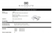 Kaffebord Naples, set om 3, marmor vit, Eichholtz- 113801 Kaffebord Naples, set om 3, marmor vit, Eichholtz- 113801