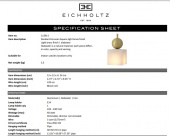 Taklampa Etruscan kvadrat, Eichholtz- 113911 Taklampa Etruscan kvadrat, Eichholtz- 113911