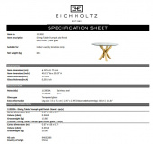 Matbord Triumph, guldfinish , Eichholtz-113930 Matbord Triumph, guldfinish , Eichholtz-113930