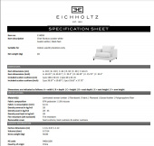 Fåtölj Burbury, Avalon vit, Eichholtz- 114059 Fåtölj Burbury, Avalon vit, Eichholtz- 114059