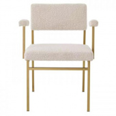 Stol Dunmore bouclé cream, Eichholtz- 114094 Stol Dunmore bouclé cream, Eichholtz- 114094