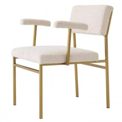 Stol Dunmore bouclé cream, Eichholtz- 114094