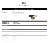 Excelsior soffbord mässing-114120 Excelsior soffbord mässing-114120