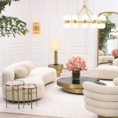 Soffa Björn S, bouclé kräm, Eichholtz- 114297 Soffa Björn S, bouclé kräm, Eichholtz- 114297