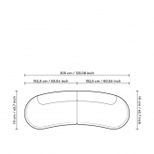 Soffa Björn S, bouclé kräm, Eichholtz- 114297 Soffa Björn S, bouclé kräm, Eichholtz- 114297