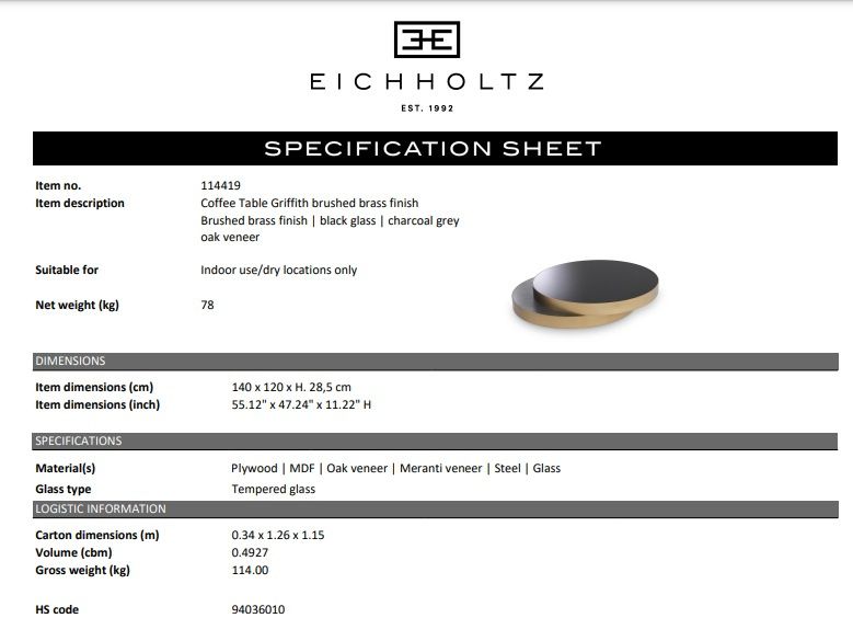 Kaffebord Griffith-114419