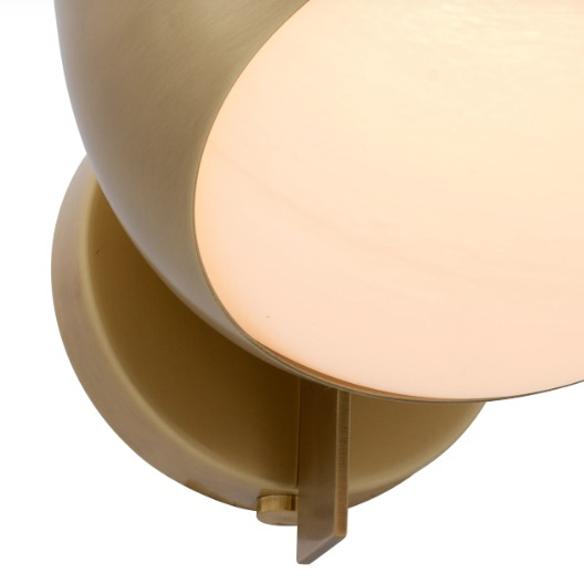 Vägglampa Wilson, antik mässingsfinish, Eichholtz- 114443