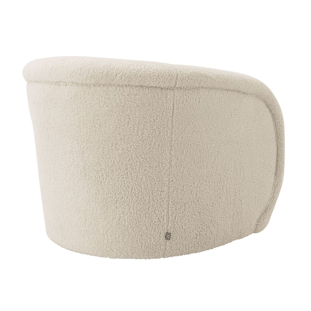 Cristo vridbar fåtölj brisbane cream, Eichholtz- 114473