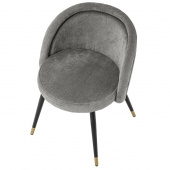 Matstol Chloé set om 2, Clarck grey, Eichholtz- 114528 Matstol Chloé set om 2, Clarck grey, Eichholtz- 114528