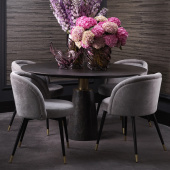 Matstol Chloé set om 2, Clarck grey, Eichholtz- 114528 Matstol Chloé set om 2, Clarck grey, Eichholtz- 114528