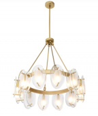 Ljuskrona Sublime, antik mässingsfinish, Eichholtz- 114592 Ljuskrona Sublime, antik mässingsfinish, Eichholtz- 114592