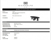 Soffbord Prelude, i kolgrått, Eichholtz- 114639 Soffbord Prelude, i kolgrått, Eichholtz- 114639