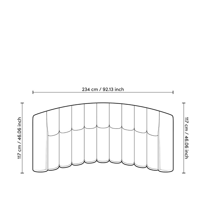 Soffa Kelly S, bouclé kräm, Eichholtz -114916