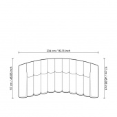 Soffa Kelly S, bouclé kräm, Eichholtz -114916 Soffa Kelly S, bouclé kräm, Eichholtz -114916