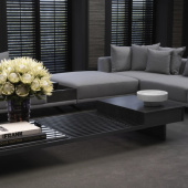 Soffbord The Crest, kolgrå, Eichholtz- 114926 Soffbord The Crest, kolgrå, Eichholtz- 114926