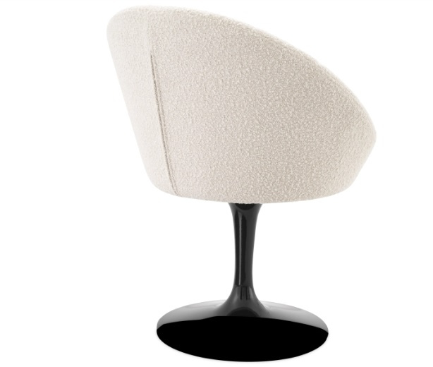 Matstol O'Neill bouclé cream-114953