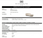 Soffa Bernd, Pausa naturlig, Eichholtz- 114961 Soffa Bernd, Pausa naturlig, Eichholtz- 114961