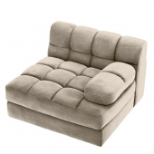 Soffa Dean höger, savona greige sammet, Eichholtz- 115031 Soffa Dean höger, savona greige sammet, Eichholtz- 115031