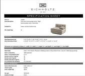 Soffa Dean höger, savona greige sammet, Eichholtz- 115031 Soffa Dean höger, savona greige sammet, Eichholtz- 115031