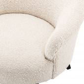 Stol Moretti vit/svart Eichholtz- 115039 Stol Moretti vit/svart Eichholtz- 115039