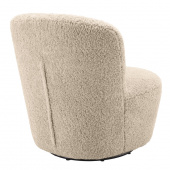 Doria vridbar fåtölj canberra sand, Eichholtz-115108 Doria vridbar fåtölj canberra sand, Eichholtz-115108