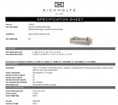 Soffa York, beige, Eichholtz- 115310 Soffa York, beige, Eichholtz- 115310