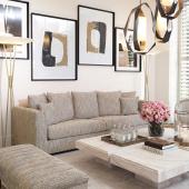 Soffa Taylor, Mademoiselle beige, Eichholtz- 115328 Soffa Taylor, Mademoiselle beige, Eichholtz- 115328