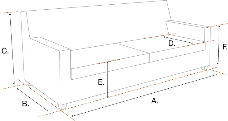 Soffa Taylor, Mademoiselle beige, Eichholtz- 115328