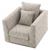Fåtölj Taylor, Mademoiselle beige, Eichholtz- 115329 Fåtölj Taylor, Mademoiselle beige, Eichholtz- 115329