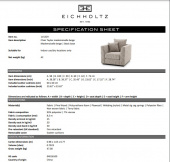 Fåtölj Taylor, Mademoiselle beige, Eichholtz- 115329 Fåtölj Taylor, Mademoiselle beige, Eichholtz- 115329