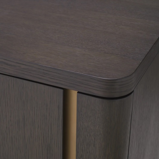 Byrå Modesto i mocha ekfanér, Eichholtz- 115360