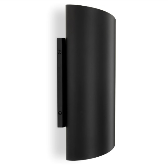 Vägglampa Asco, svart-115364