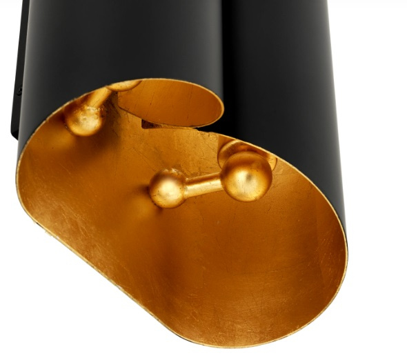 Vägglampa Asco, svart-115364