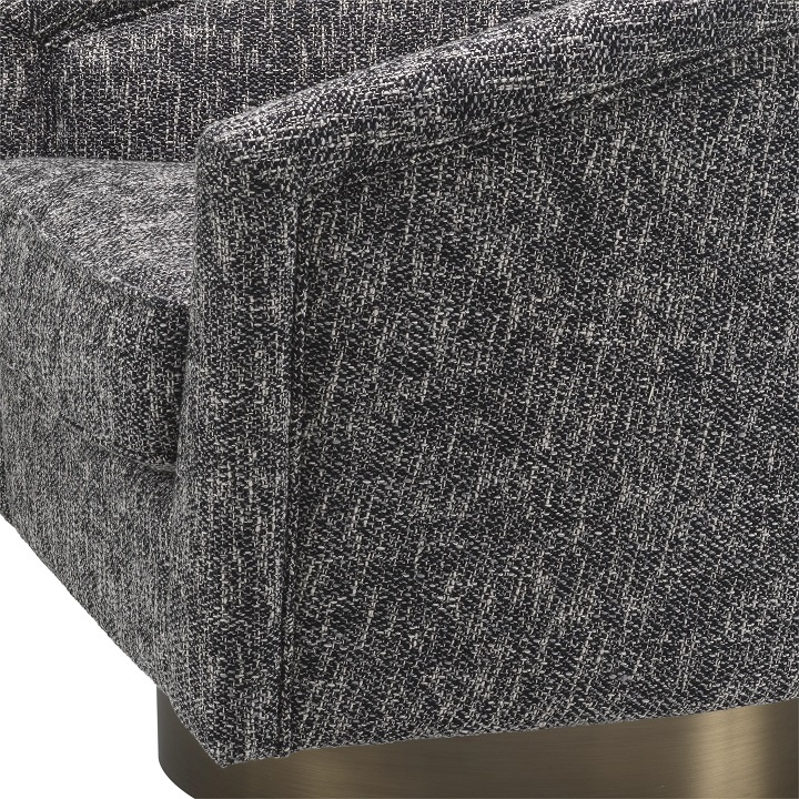 Vridstol Catene, Cambon svart, Eichholtz -115427