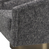 Vridstol Catene, Cambon svart, Eichholtz -115427 Vridstol Catene, Cambon svart, Eichholtz -115427