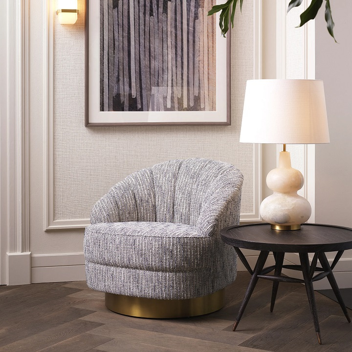 Sidobord Phoenix, ekfanér i kolgrå, Eichholtz- 115456