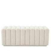Bente bänk, bouclé kräm, Eichholtz - 115494 Bente bänk, bouclé kräm, Eichholtz - 115494