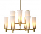 Ljuskrona dubbel Dino, antik mässingsfinish, Eichholtz- 115496 Ljuskrona dubbel Dino, antik mässingsfinish, Eichholtz- 115496