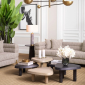 Soffbord Briël L, kolgrå fanér, Eichholtz- 115501 Soffbord Briël L, kolgrå fanér, Eichholtz- 115501