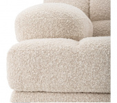 Soffa Dean vänster, bouclé kräm, Eichholtz- 115518 Soffa Dean vänster, bouclé kräm, Eichholtz- 115518