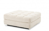 Ottoman Dean, bouclé kräm, Eichholtz- 115519 Ottoman Dean, bouclé kräm, Eichholtz- 115519