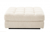 Ottoman Dean, bouclé kräm, Eichholtz- 115519 Ottoman Dean, bouclé kräm, Eichholtz- 115519