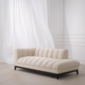 Loungesoffa Ditmar vänster, bouclé kräm, Eichholtz- 115528  Loungesoffa Ditmar vänster, bouclé kräm, Eichholtz- 115528