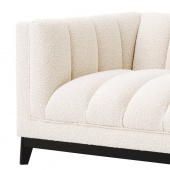 Loungesoffa Ditmar vänster, bouclé kräm, Eichholtz- 115528  Loungesoffa Ditmar vänster, bouclé kräm, Eichholtz- 115528