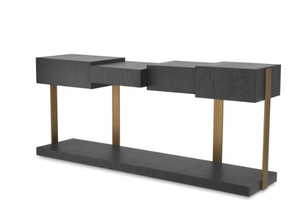 Konsolbord Nerone, kolgrå ekfanér, Eichholtz- 115578