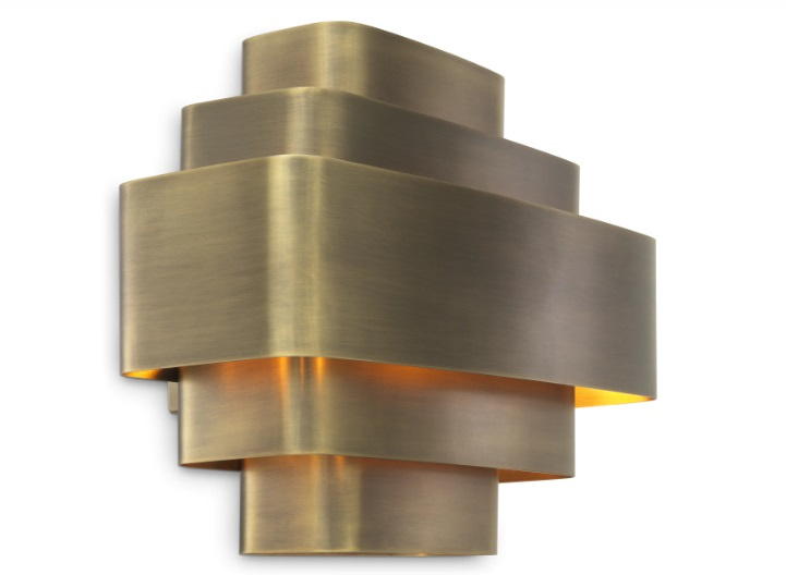 Pegaso vägglampa vintage mässingsfinish-115707