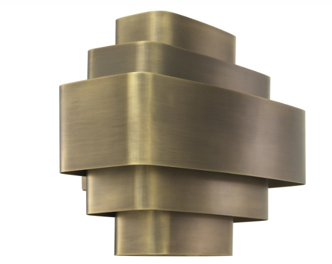 Pegaso vägglampa vintage mässingsfinish-115707