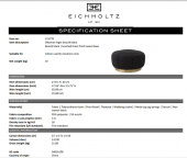 Ottoman Inger, bouclé svart, Eichholtz- 115778 Ottoman Inger, bouclé svart, Eichholtz- 115778